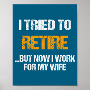 I Tried Retired But Work Wife Poster