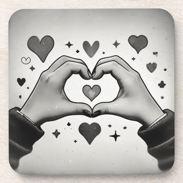 I tried to express my feelings coaster (Front)
