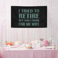 I tried to retire Funny Retirement Gifts for men