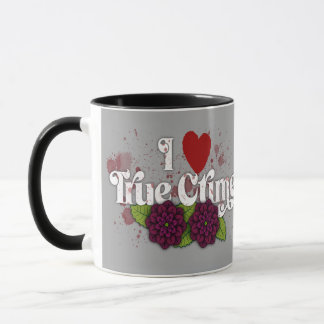 I ❤️ True Crime.–Personalized Name Mug