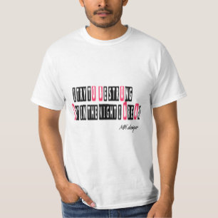 i try to be strong typo t shrit T-Shirt