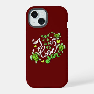 I turtally love you - Valentines Day iPhone 15 Case