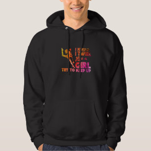 I Twirl Like A Girl Twirlers Majorette Baton Twirl Hoodie