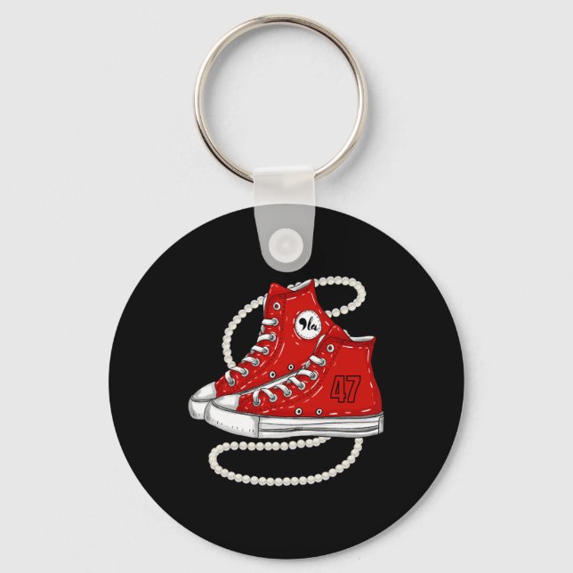 I Understand The Ignment Cute Shoes Comma La  Key Ring (Front)
