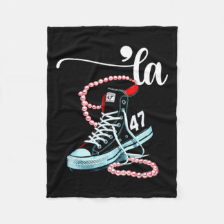 I Understand The Ignment Cute Shoes Election 2024  Fleece Blanket