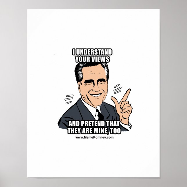 I UNDERSTAND YOUR VIEWS POSTER (Front)