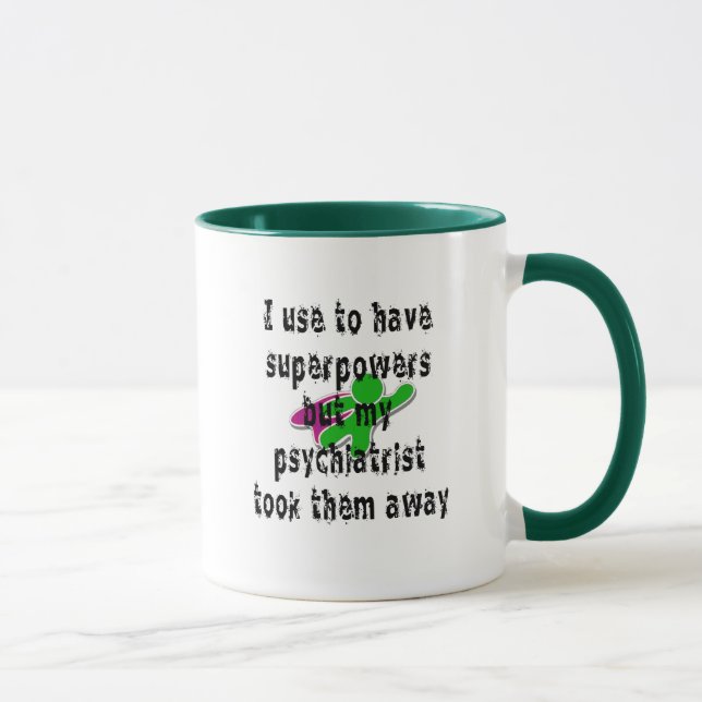 I use to have superpowers mug (Right)