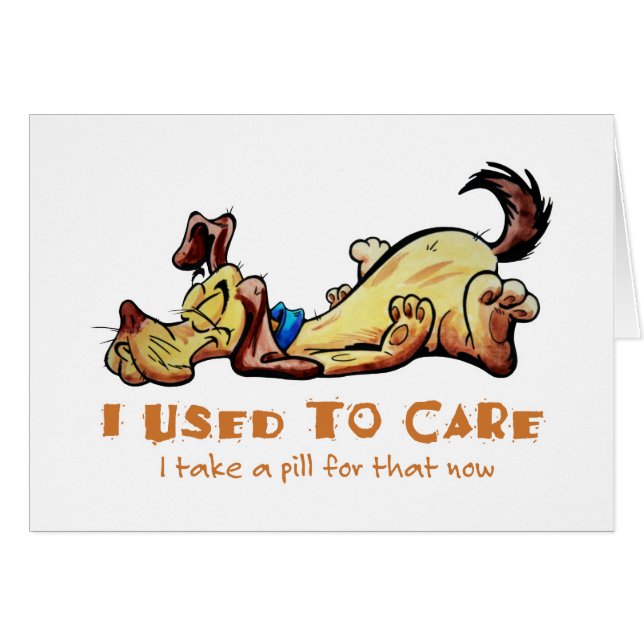 I Used To Care (Front Horizontal)