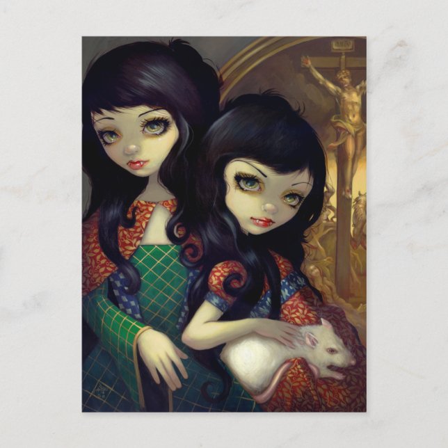 "I Vampiri:  La Sorelle" Postcard (Front)