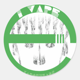 i vAPE Classic Round Sticker