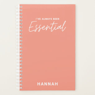 I’ve always been essential modern fun typography planner