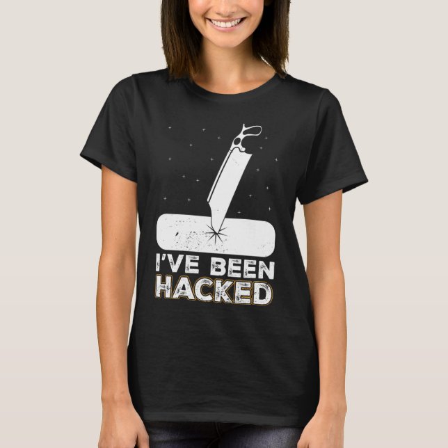 I ve Been Hacked Amputated Disability Prosthetic L T-Shirt (Front)