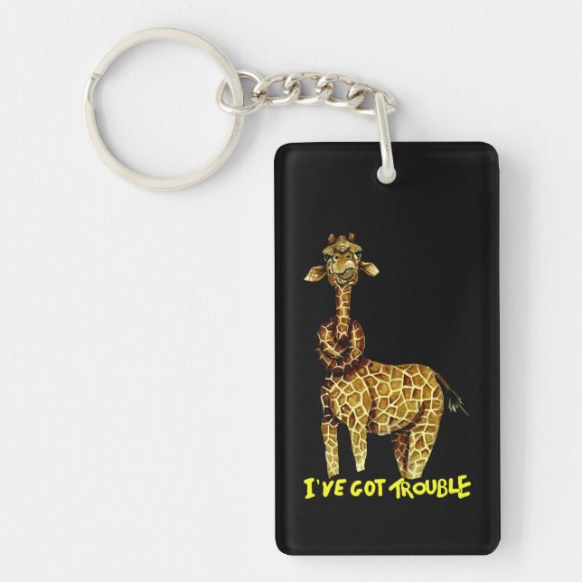 I’ve got trouble key ring (Front)