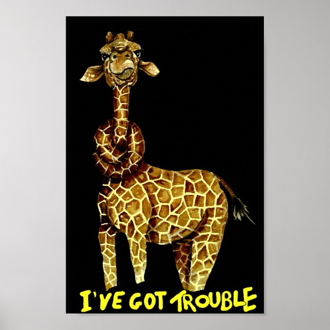 I’ve got trouble poster (Front)