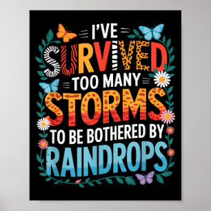 I’ve Survived Many Storms, Positive Inspiring Moti Poster