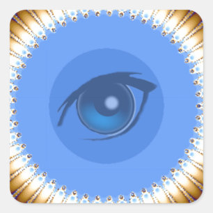 I Vision_ Square Sticker