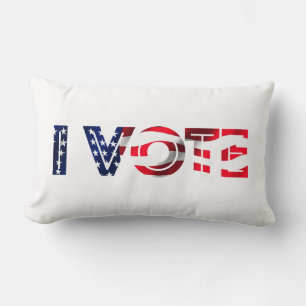 I Vote Lumbar Cushion