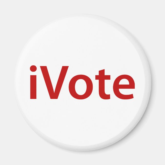 I Vote Magnet (Front)