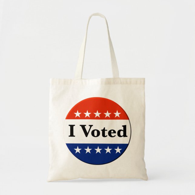 I Voted 2026 Elections Tote Bag (Front)