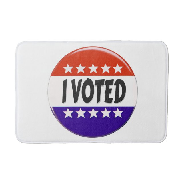 I Voted Bath Mat (Front)