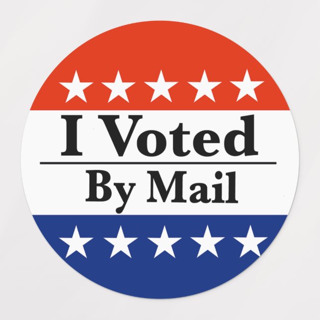 I Voted By Mail (Design 2)