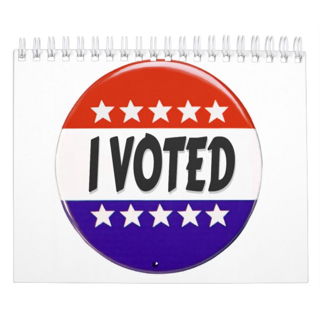 I Voted Calendar (Cover)