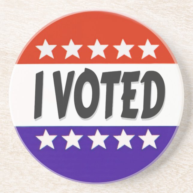 I Voted Coaster (Front)