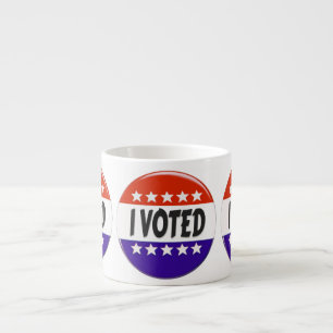 I Voted Espresso Cup