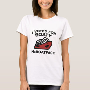I Voted For Boaty McBoatface T-Shirt