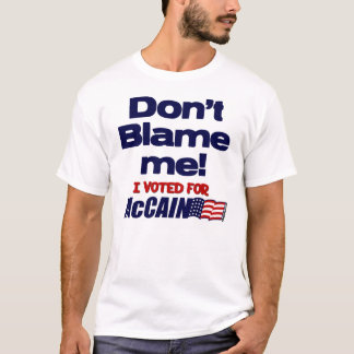 I Voted For McCain T-Shirt