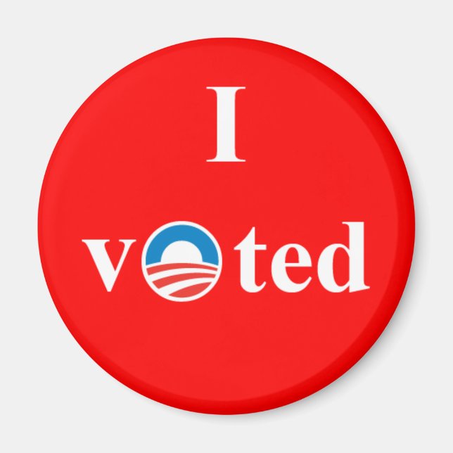 I Voted for Obama Magnet (Front)