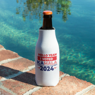 I Voted Kamala 2024 Bottle Cooler