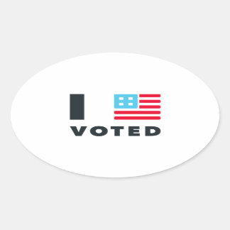 I Voted Sticker