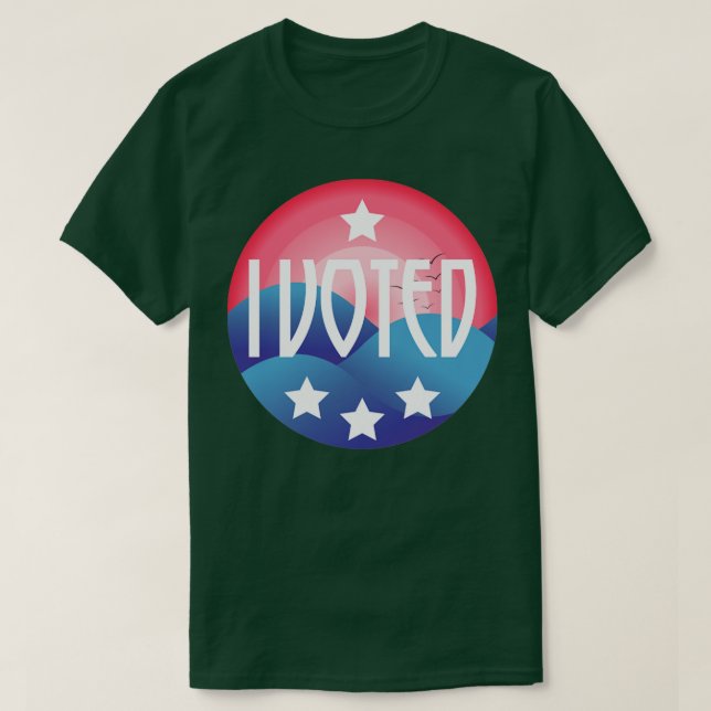 I voted T-Shirt (Design Front)