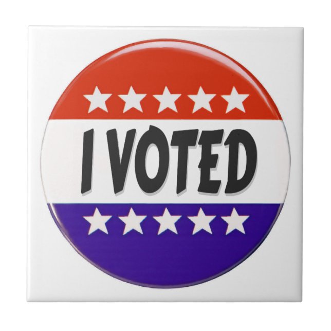 I Voted Tile (Front)