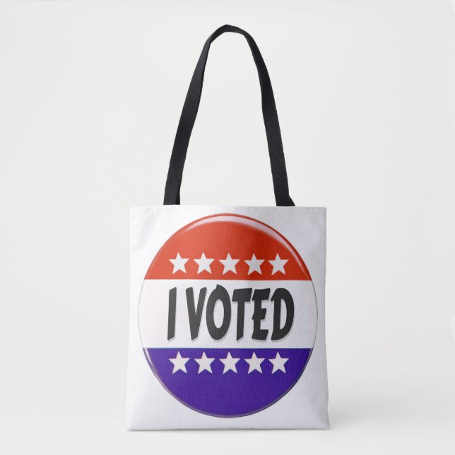 I Voted Tote Bag (Front)