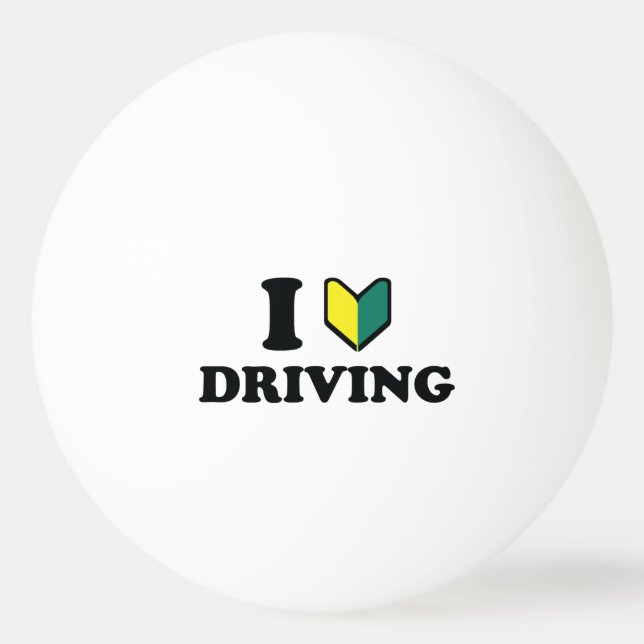I Wakaba [Heart/Love] Driving Ping Pong Ball (Front)
