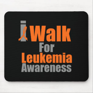 I Walk For Leukaemia Awareness Mouse Pad