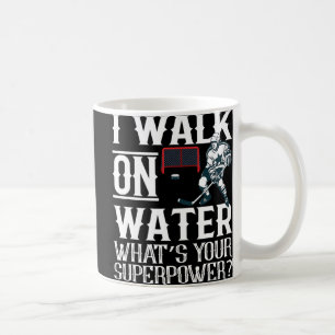 I Walk on Water Ice Hockey Tee Men Women Youth  Coffee Mug