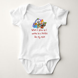 I wanna be a Dentist Like My Mum baby T-Shirt Bodysuit