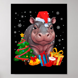 I Want A Hippopotamus For Christmas Ba  Poster