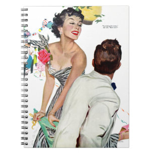 I Want a Man Spiral Notebook