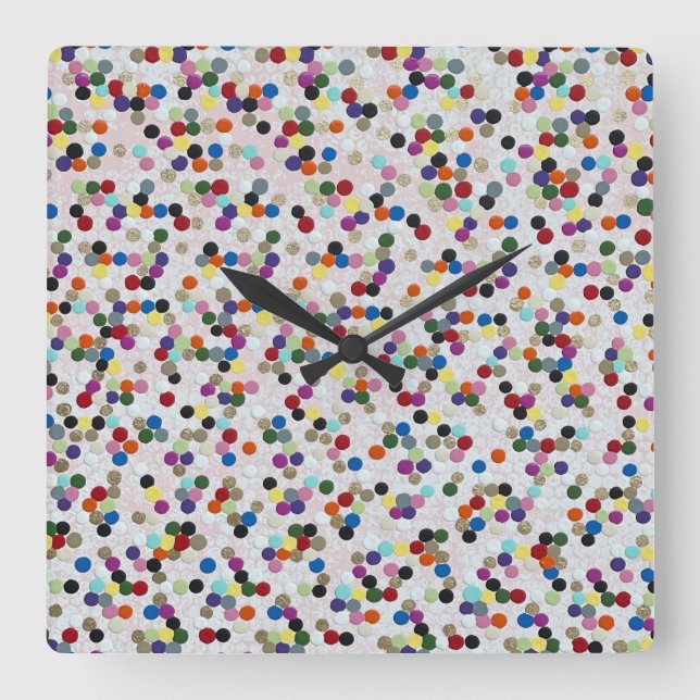 I Want Candy Wall Clock (Front)