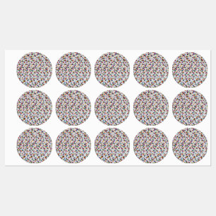 I Want Candy Waterproof Labels