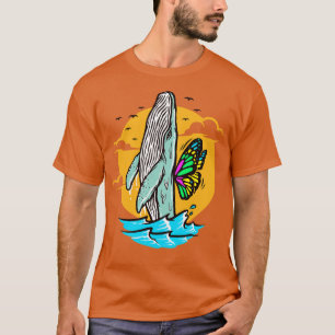 I Want Fly Free Whale T-Shirt