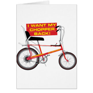 I want my chopper back