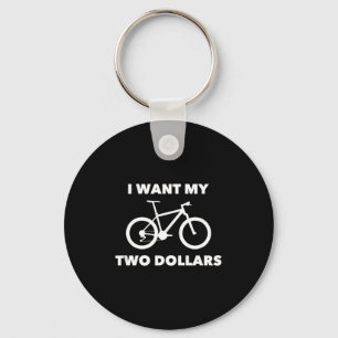 I Want My Two Dollars 2$ Movie Quote Retro 80s Vin Key Ring