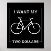 I Want My Two Dollars Funny $2 Movie Quote Retro 8