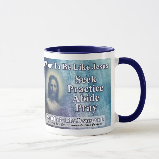 I Want to be Like Jesus Coffee Cup (Right)