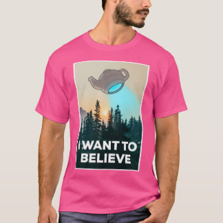I Want To Believe In Russells Teapot - Philosopher T-Shirt